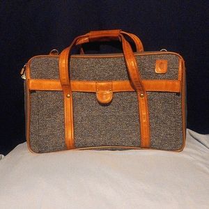 vintage TWEED Hartmann Luggage bag
